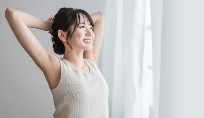 忙しい朝にもぴったり。登校・出勤前にサクッとリフレッシュ！